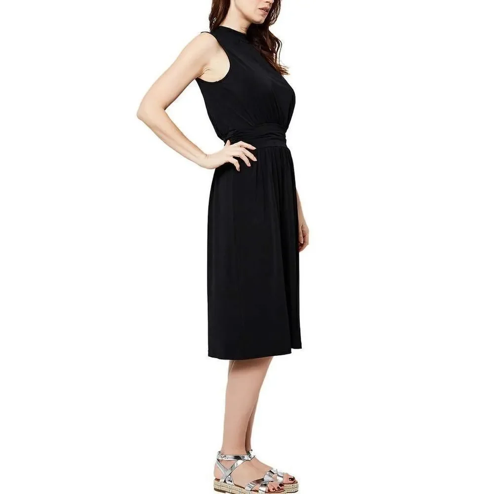 NEW! LEOTA Ladies Aria Dress in Color Black Perfect LBD! - Picture 3 of 12